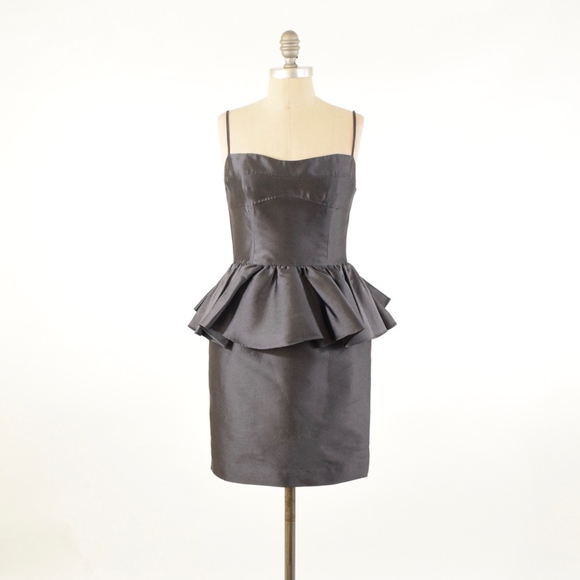 Chloe & Reese Dresses & Skirts - Chloe & Reese Silk Peplum Cocktail Dress